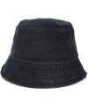 NS019 Native Spirit Corduroy Bucket Hat Black colour image